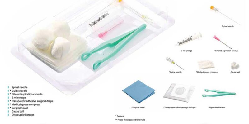 spinal anesthesia set